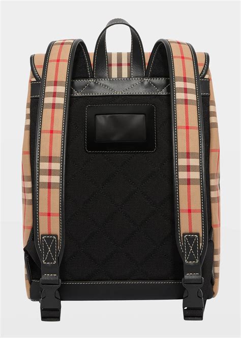 Shop Burberry Dewey Vintage Check Backpack 